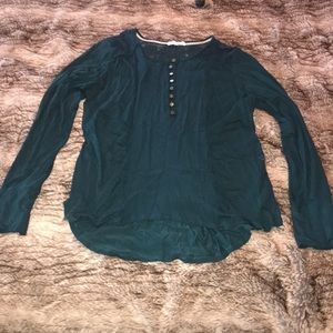 Long sleeve blouse